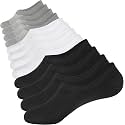 No Show Socks For Men Low Cut Cotton Anti-slid Athletic Socks with Non Slip Grip