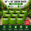 TERRAGUA 18x18 Large Capacity Planting Containers for