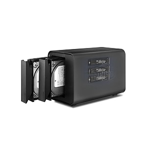 terramaster d5 hybrid hdd nvme enclosure - usb 32 gen 2 10gbps type c 5bay usb storage supports raid 01singlejbod exclusive 23 raid hybrid disk array diskless