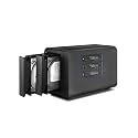 TERRAMASTER D5 Hybrid HDD NVMe Enclosure - USB 3.2 Gen 2 10Gbps Type C 5Bay USB Storage Supports RAID 0/1/Single/JBOD Exclusive 2+3 RAID Hybrid Disk Array (Diskless)