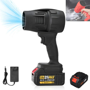 terviiix small cordless jet leaf blower 130000rpm handheld electric mini dustdry blower forward curved hi-powered blower cordless