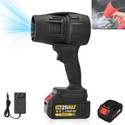 Terviiix Small Cordless Jet Leaf Blower 130000RPM Handheld Electric Mini Dust/Dry Blower Forward Curved Hi-Powered Blower (Cordless)