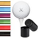 Terwex Custom Golf Ball Stamp - Personalized Golf Ball Marker Stamp, Waterproof Ink Customized Golf Balls Stamps with Your Logo, Golf Ball Stamper, Golf Accessories Golfer Dad Father Golf Gifts(Black)