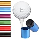 Terwex Custom Golf Ball Stamp - Personalized Golf Ball Marker Stamp, Waterproof Ink Customized Golf Balls Stamps with Your Logo, Golf Ball Stamper, Golf Accessories Golfer Dad Father Golf Gifts(Blue)