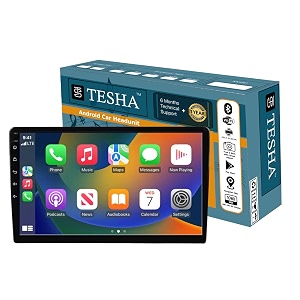 tesha 934 android car stereoheadunit for carcapacitive touch screengps  steering control modulehd screen 2gb32gb  wireless carplayandroid auto