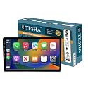 TESHA. 9" Android Car Stereo/Headunit for car/Capacitive Touch Screen/GPS + Steering Control Module/HD Screen (4/32 GB Ts9 (Wireless Carplay &amp; Android Auto))