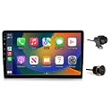 TESHA. 9" Android Car Stereo/Headunit for car/Capacitive Touch Screen/GPS + Steering Control Module/HD Screen (4/32GB Carplay + Front &amp; Back Camera)