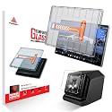 For Tesla Cybertruck Matte Screen Protector - [No More Glare &amp; Fingerprint] 2024 2025 Cybertruck Accessories - 9H+ Ultimate Tempered Glass for 18.5" Front &amp; 9.4" Rear Screen - Mounting Frame Kit