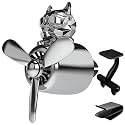 Tesla Model 3 Y S X Car air fresheners Scents diffuser Vent clips Perfume Air freshener DIY fragrance for Tesla Interior Accessories AC Vent freshener 2019 2020 2021 2022 2023 (Silver French Bulldog)