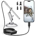 Teslong USB-C Digital Microscope 10X-200X for Coin & Electronics Inspection