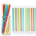 Tessco for You 100 Pcs 9.84 Inch Boba Straws 10mm Wide Bright Color