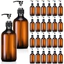 Tessco for You 24 Pcs Soap Dispenser 8.5 oz Empty Plastic Pump Bottles Bulk