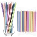 Tessco for You 600 Pcs 9.84 Inch Boba Straws 10mm Wide Morandi Color