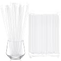 Tessco for You 600 Pcs 9.84 Inch Boba Straws 10mm Wide Clear Color