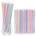 Tessco for You 600 Pcs 9.84 Inch Boba Straws 10mm Wide Macaron Color