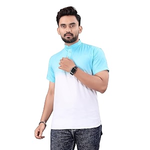 testido men39s printed cotton shirt  classic collar halfsleeve regular fit casual wear shirt relaxed fit trendy stylish soft comfortable fabric classic designer shirt t-d-1057_light yellow_