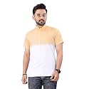 TESTIDO Men's Printed Cotton Shirt | Classic Collar Halfsleeve Regular Fit Casual wear Shirt| Relaxed Fit Trendy Stylish Soft Comfortable Fabric Classic Designer Shirt (T-D-1057_Light Yellow_)