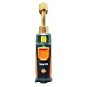testo 552i Wireless Digital Vacuum Probe - Vacuum Gauge for HVAC Systems with IP54 Protection – 45° Service-Port Design - HVAC Tool for AC/R System Evacuation with Bluetooth and App