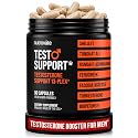Testosterone Booster for Men with Tongkat Ali, Shilajit, KSM-66 Ashwagandha