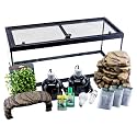 Tetra 20 Gallon Deluxe Aquarium Kit for Aquatic Turtles