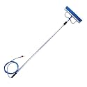 TetraClean Solar Panel Cleaning Brush I Water-Fed Telescopic Pole & Nylon Solar Brush I Solar Brush 90° Adjustable Rotation Water Control 3-Mitre