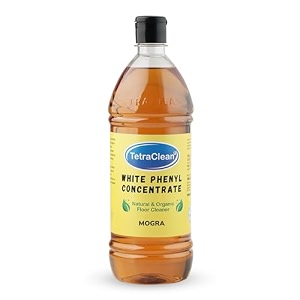 tetraclean concentrate premium bathroom floor cleaner -advanced disinfectant and washroom floor stain remover with air freshening formula  for home amp commercial use citronella phenyl 1l
