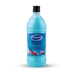 tetraclean waterless dry car wash concentrate car washing liquid for cleaning shining and smoothness of vehicles  for home amp commercial use 1000ml