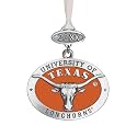 Texas Class of 2025 Ornament | Graduation Gift | Hand-Sculpted Christmas Tree Ornament | Intricately Crafted Metal Pewter Alma Mater Inlay
