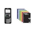 Texas Instruments TI-84 Plus CE Color Graphing Calculator Bundle with Oxford Notebooks and Post-it Super Sticky Notes