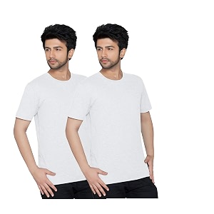 Texfit Mens 100 Cotton Round Neck Tshirt