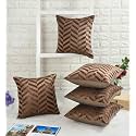 TEXIVA Premium Velvet Cushion Covers Set of