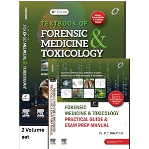 textbook of forensic medicine amp toxicology 6ed forensic medicine amp toxicology practical guide amp exam prep manual 2ed
