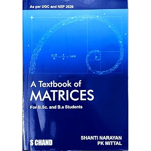 a textbook of matrices