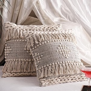Cushion - Boho Designer Handloom Cotton Throw