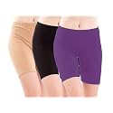TEXTREE Women's Cotton Mid Waist | Cycling Shorts | Boy Shorts Panties Under Dress | Yoga Shorts | Workout Shorts | Gym Shorts |(Pack of 3)