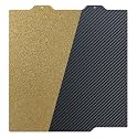 Textured PEI &amp; Smooth PET (Carbon Fiber Pattern) Heat Bed Plate Flexible Print Bed Compatible with Bambu Lab A1 mini