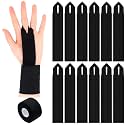 Teyva 12 Pcs Gymnastics Tape Grips with Roll Tape for Bars