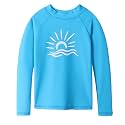 TFJH E Girls &amp; Boys Long Sleeve Rashgurad Swimsuit UPF 50+ Kids Swimwear Sunsuits