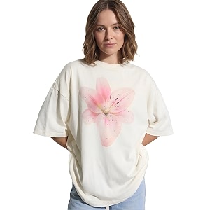 Tfortees Women Cotton Oversized T-Shirt Casual Wear