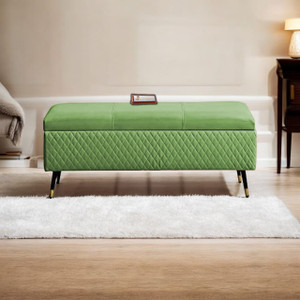 tfs luxury quilting stitches setteesofa with storage box for bedroomlivingroom solid wood settee