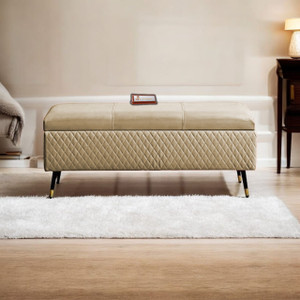 tfs luxury quilting stitches setteesofa with storage box for bedroomlivingroom solid wood settee