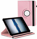 TGK Flip Cover for Datawind MoreGmax 4G7 8 GB 7 inch Tablet/360 Degree Rotating Universal Case With 3 Camera Hole (Pink, Cases with Holder, Pack of: 1)