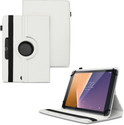 TGK Flip Cover for Datawind MoreGmax 4G7 8 GB 7 inch Tablet/360 Degree Rotating Universal Case With 3 Camera Hole (White, Pack of: 1)