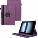 TGK Flip Cover for Datawind MoreGmax 4G7 8 GB 7 inch Tablet/360 Degree Rotating Universal Case With 3 Camera Hole (Purple, Pack of: 1)