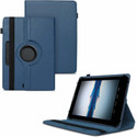 TGK Flip Cover for Datawind MoreGmax 4G7 8 GB 7 inch Tablet/360 Degree Rotating Universal Case With 3 Camera Hole (Blue, Pack of: 1)
