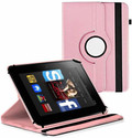 TGK Flip Cover for Kindle Fire HD 7 Tablet 7 inch / Rotating Leather Stand Case (Pink, Cases with Holder, Pack of: 1)