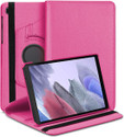 TGK Flip Cover for Samsung Galaxy Tab A7 Lite 8.7 inches (Pink, Cases with Holder, Pack of: 1)