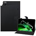 TGK Leather Flip Stand Case Cover for Realme Pad X 11 inch Tablet with Stylus Holder, Black