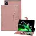 TGK Multi-Angle with Viewing Stand Leather Flip Case Cover for Realme Pad X 11 inch Tablet Cover (Pink)