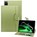 TGK Flip Case Cover for Realme Pad X 11 inch Multi-Angle with Viewing Stand Leather (Mint Green)